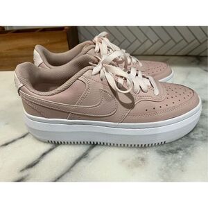 Nike Court Vision Alta Women's Size 9 Shoes DM0113-600 Pink White